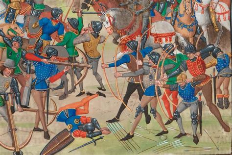 A Batalha de Crécy: Uma demonstração estratégica medieval e o início do fim da cavalaria francesa.